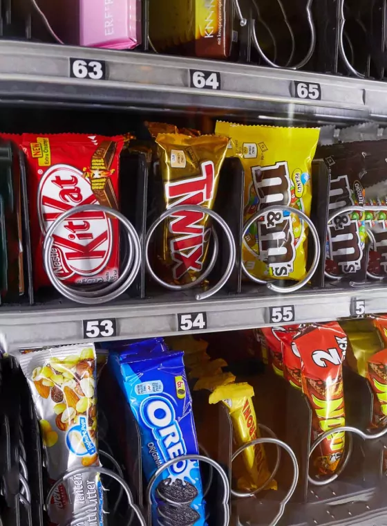 chocolate vending machine