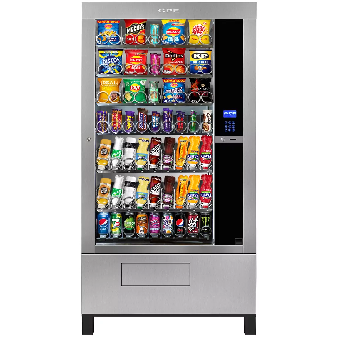 GPE-50/7-Tray Snack Combination machine Brand New